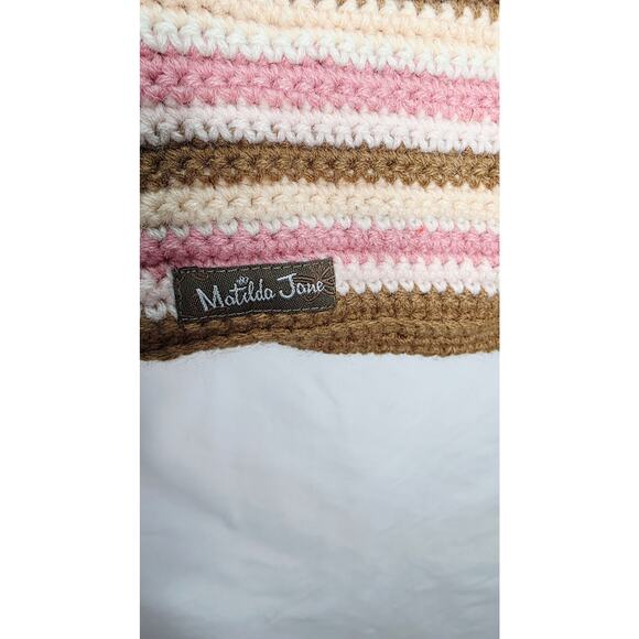 Matilda Jane Small Kids Crochet Purse With Yellow Flower  7"x 7" new with tags - Picture 4 of 9